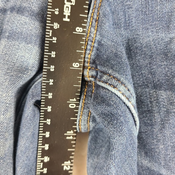 Vigoss Jeans Womens 14x29 Blue Classic Fit Jagger Skinny Dark Wash Denim * - Picture 4 of 15